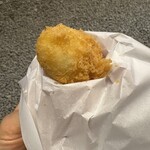 ほったらかし温泉 - 温玉揚げ