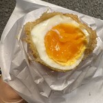 ほったらかし温泉 - 温玉揚げ