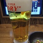 しんぱち食堂 川崎銀柳街店 - 生ビール＠￥176円