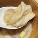 Tokyo Style Noodle ほたて日和 - 濃口にはわんたん♪