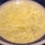餃子酒場 金盃 - 玉子スープ
