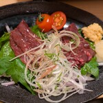 仙台牛タンと野菜巻き串 完全個室居酒屋 福丸  - 馬刺し