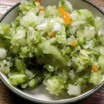 とんかつ 勝泉 - 漬物