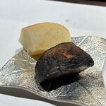  icHi - りんごを水素バーナーで焼いたもの