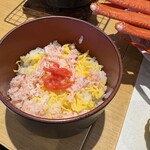 砂丘センター 見晴らしの丘 - かにのちらし寿司