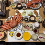 砂丘センター 見晴らしの丘 - かに料理フルコース