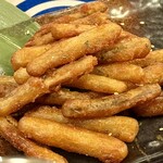 武蔵小山 神鶏 - ゴボウの唐揚げ 659円
