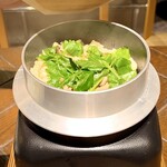 創作和食 たちうお - 地鶏ときのこの釜飯