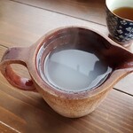 見晴茶屋 兎月 - そば湯
