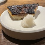 壮士 - 鯵の炭火焼きアップ