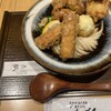 天然大海老天丼 自家製おうどん 白狐