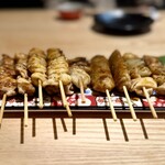 手羽先唐揚げ 炭火焼鳥 一鳥円 - 