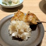 炭焼 おかげさん - ぼんじりおろし