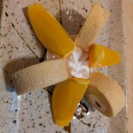 仙台牛タンと野菜巻き串 完全個室居酒屋 福丸  - デザート　こちらは３人分