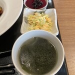 CHINESE DINING 瑞 - 中華スープ・小鉢・ミルクプリン