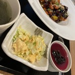 CHINESE DINING 瑞 - キャベツと奥久慈卵のサラダ