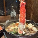 すき焼き ズワイガニ・タラバガニ食べ放題 和牛とカニ 三条河原町店 - 