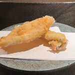 天ぷら岡本 - 天ぷら岡本(穴子)