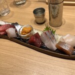 勝龍庵 肴家 くのり - 口黒鱒出てきて歓喜