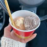 サーティワンアイスクリーム - 料理写真:一緒に食べると美味しいね♡一人で食べたけど
