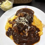 日本橋三代目たいめいけん KITTE大阪店 - ビーフシチューオムライス