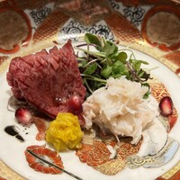 麻布割烹 十 - 神戸牛昆布〆 香住蟹