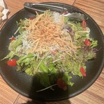 桜ヶ丘 椿堂 - 釜揚げしらすとミョウガの和風サラダ