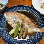 旅館 高島屋 - 連子鯛の煮つけ