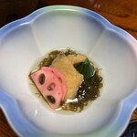 旅館 高島屋 - カンパチのもずく