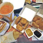 マクドナルド - 料理写真:注文したもの(一部)