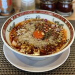 セアブラノ神 伏見剛力 - 背脂卵黄麻婆まぜそば