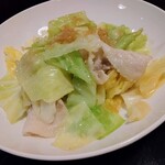 仁 - ゆで豚キャベツ