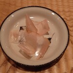 伯雲 - 削り立ての本枯節の試食