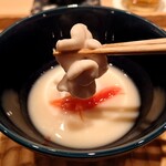 伯雲 - 鱈の白子の白味噌仕立て