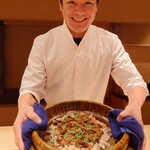 伯雲 - 蟹飯と大将