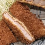 百年亭 - 手のべとんかつ　めちゃくちゃ柔らかい