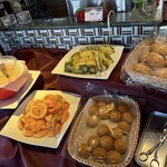 レストラン ヴァロリス - フルーツポンチ　フルーツ２種 パン