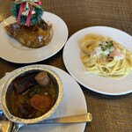 レストラン ヴァロリス - テーブルサービス３品もおかわりができる