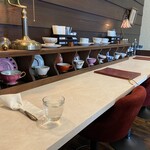 洋食屋 花きゃべつ - カウンター席