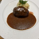 洋食 おがた - 特製ハンバーグ　デミグラスソース