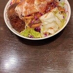 和風肉バル ITADAKIMASU - 5種の前菜とサラダ