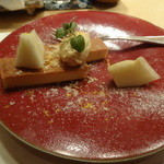 六本木 酒饗 ほたる - ゆず香るチーズケーキ