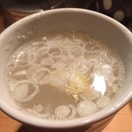 焼鳥 若竹 - 〆のスープ