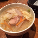 能登の夜市 - 野菜味噌煮込み