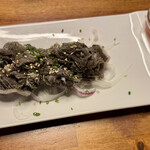 炭火居酒屋 華 - センマイ刺し