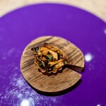 IL TEATRINO DA SALONE - 《先付 一口》　杏子茸　鮟鱇　根セロリ