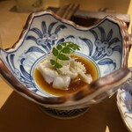 六本木 大皿焼肉 老中 - 千枚刺し　生ポン酢