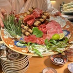 六本木 大皿焼肉 老中 - 大皿焼肉