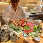 六本木 大皿焼肉 老中 - 大皿焼肉