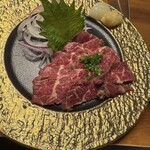 炭火居酒屋 華 - 馬刺し